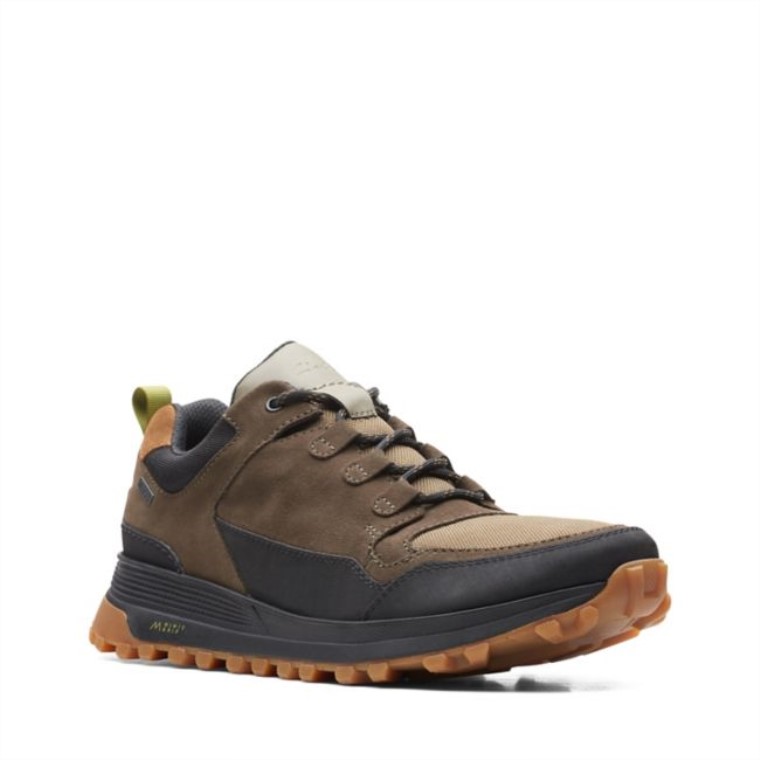 Clarks Atl Trek Lo Gore-tex Oliva Oscuro Combi Verde Oliva Oscuro