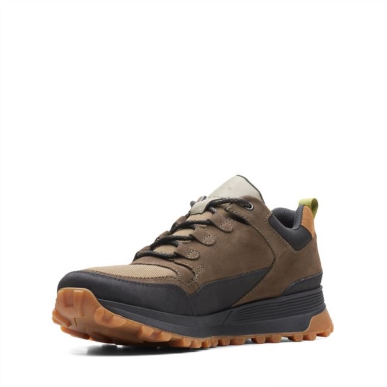 Clarks Atl Trek Lo Gore-tex Oliva Oscuro Combi Verde Oliva Oscuro