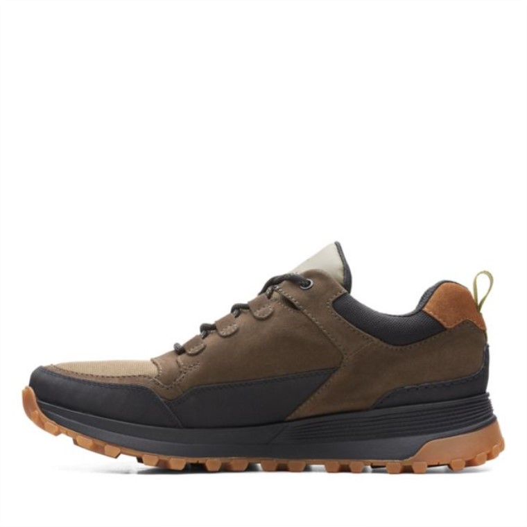 Clarks Atl Trek Lo Gore-tex Oliva Oscuro Combi Verde Oliva Oscuro