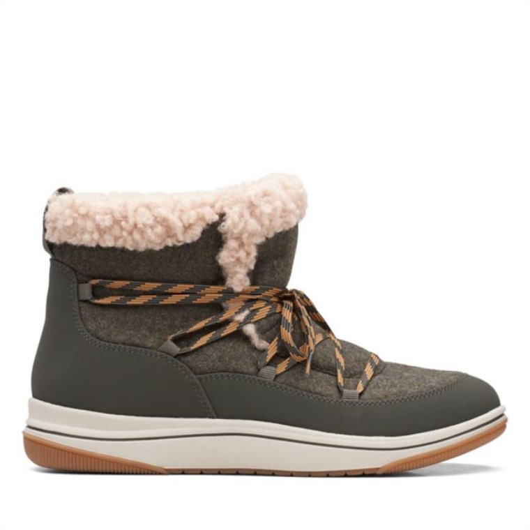 Combi Oliva Oscuro Clarks Glaciar Brisa Combi Oliva Oscuro