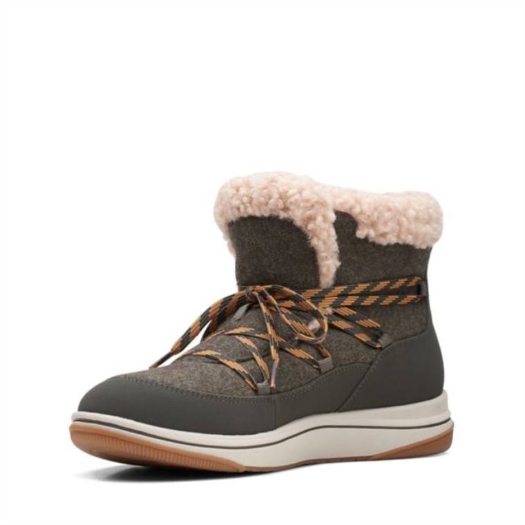 Combi Oliva Oscuro Clarks Glaciar Brisa Combi Oliva Oscuro