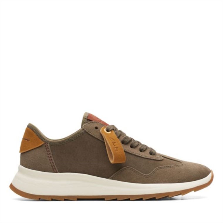 Clarks Dash Lite Combi Verde Oliva Oscuro Combi Verde Oliva Oscuro