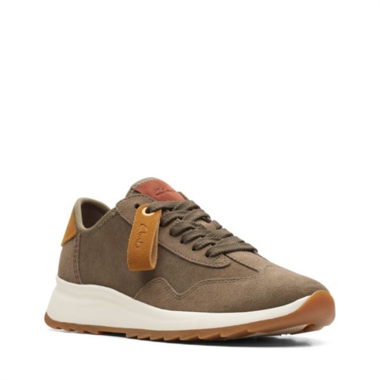 Clarks Dash Lite Combi Verde Oliva Oscuro Combi Verde Oliva Oscuro