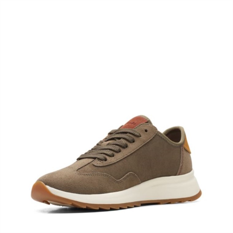 Clarks Dash Lite Combi Verde Oliva Oscuro Combi Verde Oliva Oscuro