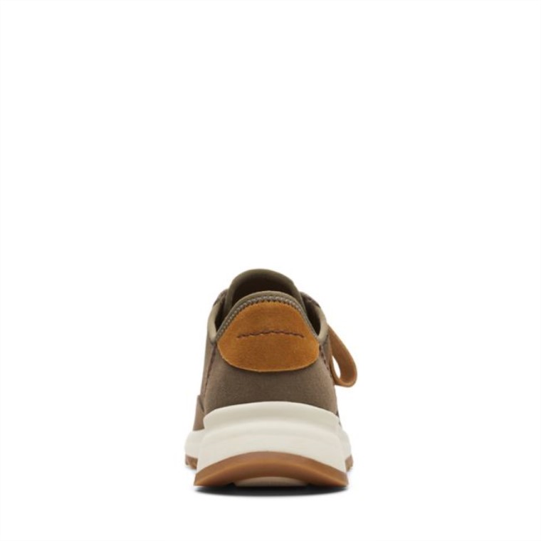 Clarks Dash Lite Combi Verde Oliva Oscuro Combi Verde Oliva Oscuro