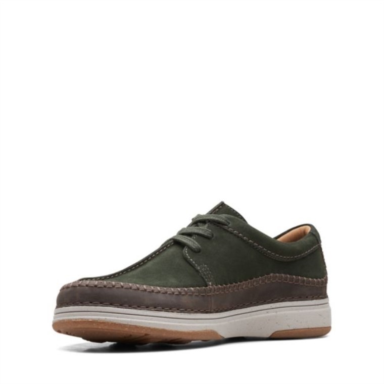 Combi Verde Oliva Oscuro Clarks Nature 5 Corbata Combi Verde Oliva Oscuro