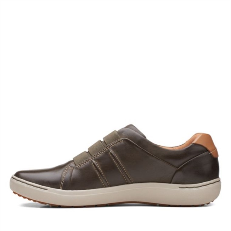 Cuero Oliva Oscuro Nalle Easy Cuero Oliva Oscuro Clarks