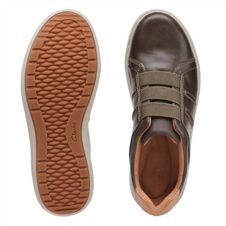 Cuero Oliva Oscuro Nalle Easy Cuero Oliva Oscuro Clarks