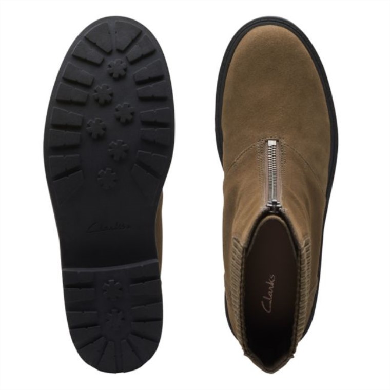 Ante Oliva Oscuro Clarks Orinoco2 Ante Oliva Oscuro