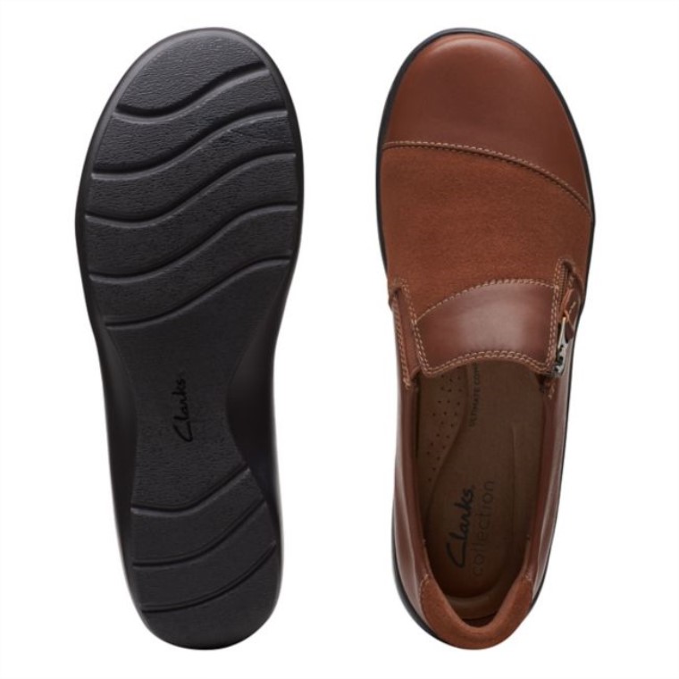 Combinación De Bronceado Oscuro Cora Harbour Combinación De Bronceado Oscuro Clarks
