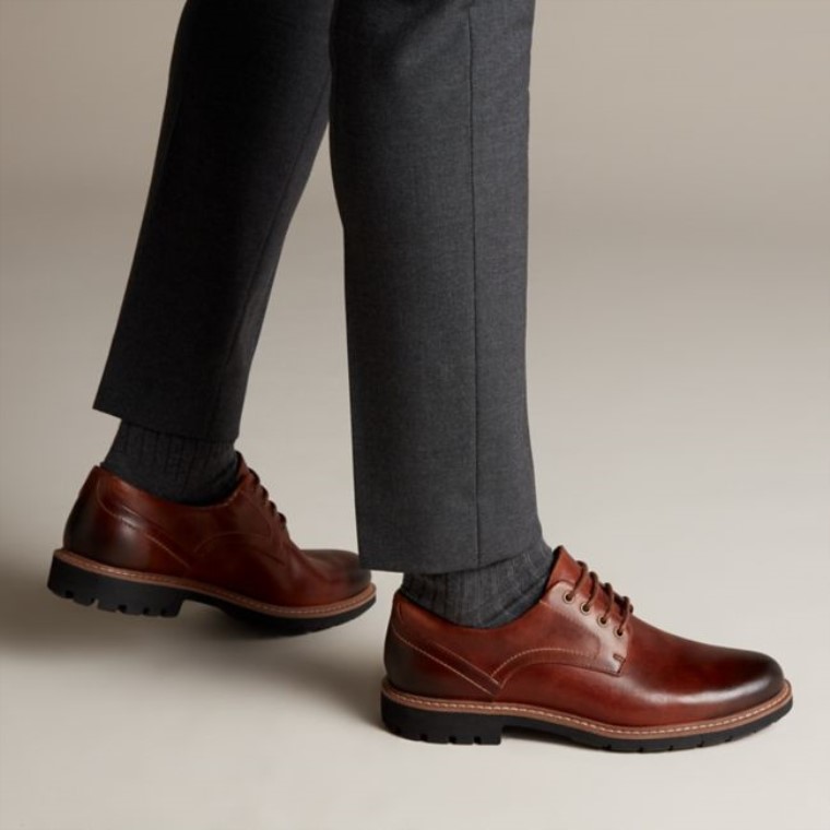 Cuero Marrón Oscuro Batcombe Hall Cuero Marrón Oscuro Clarks