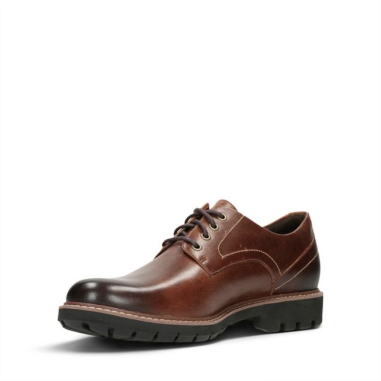 Cuero Marrón Oscuro Batcombe Hall Cuero Marrón Oscuro Clarks
