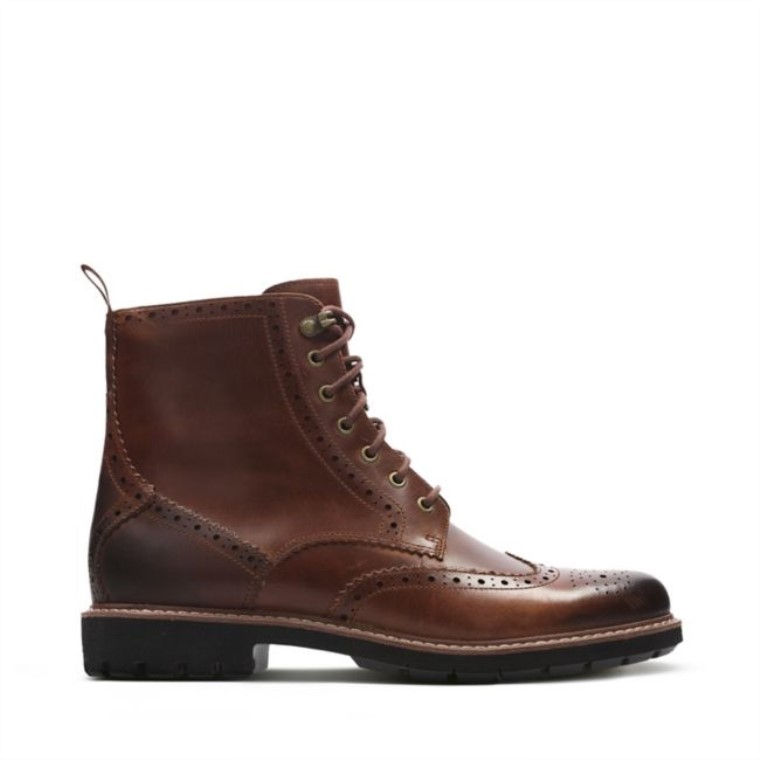 Cuero Marrón Oscuro Batcombe Lord Cuero Marrón Oscuro Clarks
