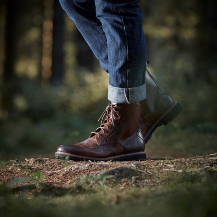 Cuero Marrón Oscuro Batcombe Lord Cuero Marrón Oscuro Clarks
