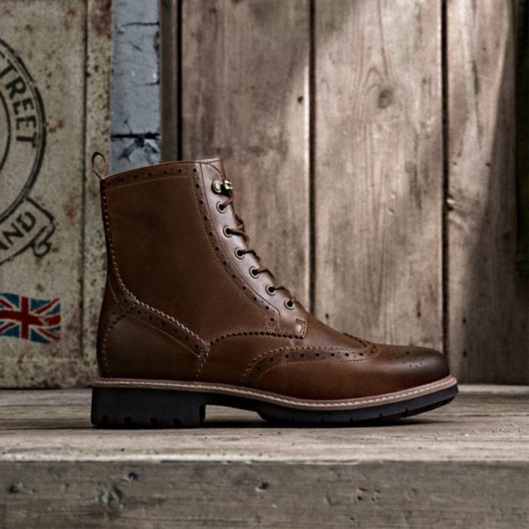 Cuero Marrón Oscuro Batcombe Lord Cuero Marrón Oscuro Clarks