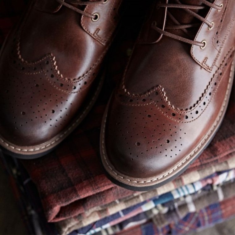 Cuero Marrón Oscuro Batcombe Lord Cuero Marrón Oscuro Clarks