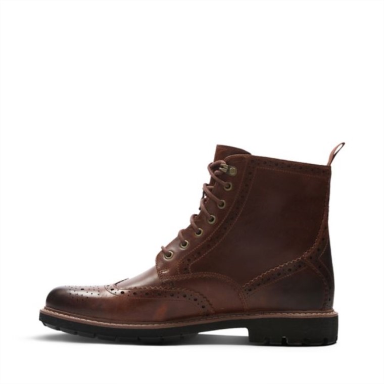 Cuero Marrón Oscuro Batcombe Lord Cuero Marrón Oscuro Clarks