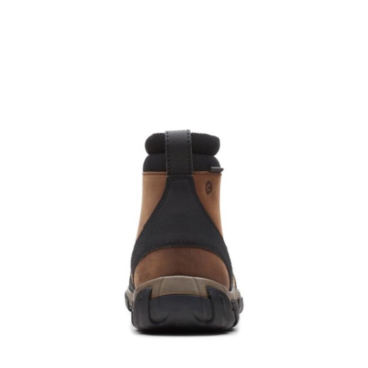 Cuero Marrón Oscuro Clarks Grove Zip Ii Cuero Marrón Oscuro