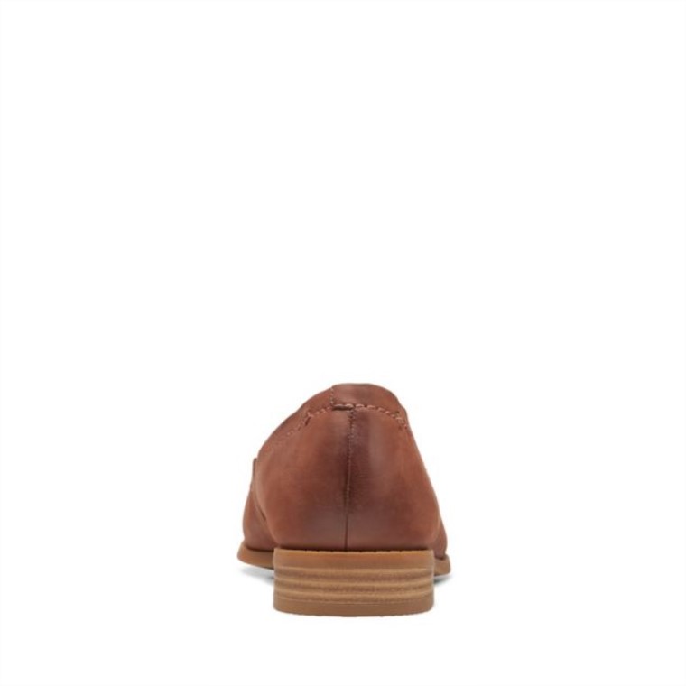 Cuero Marrón Oscuro Clarks Pure Walk Cuero Marrón Oscuro