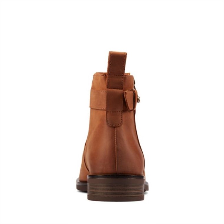 Dark Tan Leather Memi Lo Dark Tan Leather Clarks