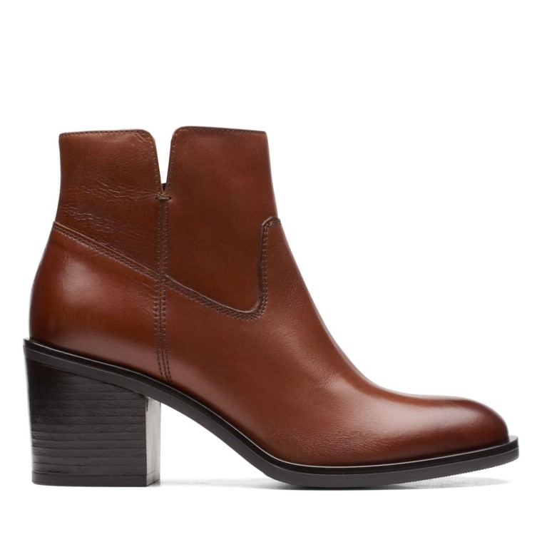 Cuero Marrón Oscuro Valvestino Lo Cuero Marrón Oscuro Clarks