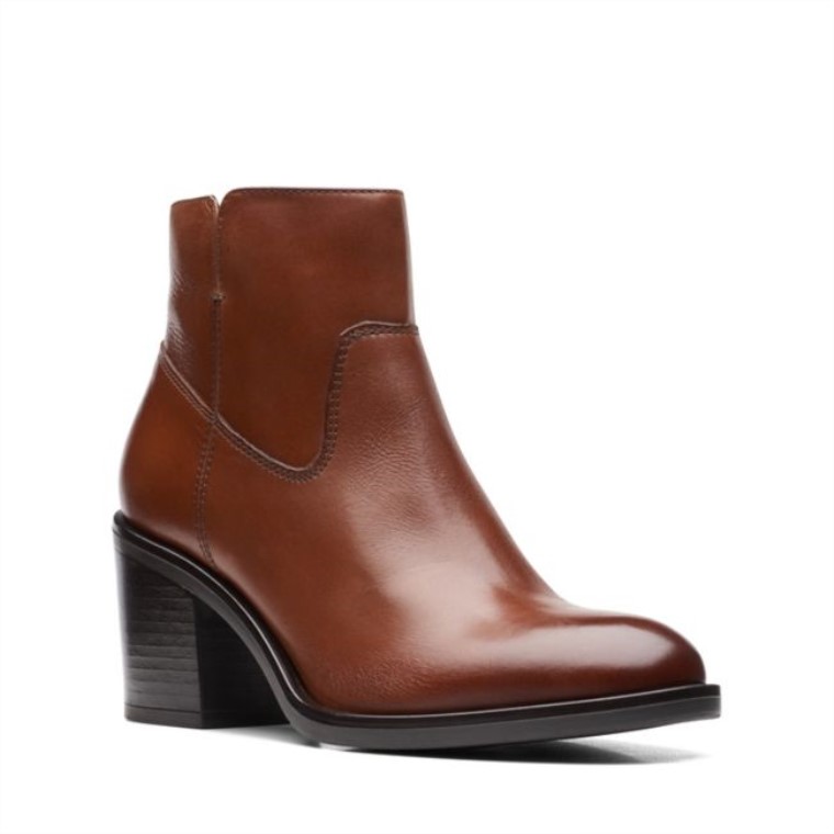 Cuero Marrón Oscuro Valvestino Lo Cuero Marrón Oscuro Clarks