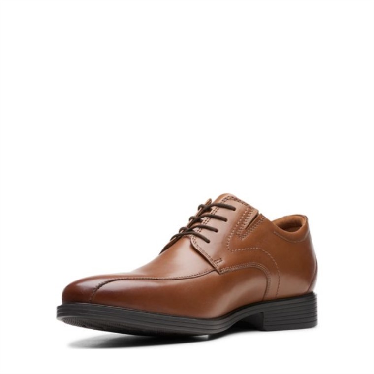 Cuero Marrón Oscuro Whiddon Pace Cuero Marrón Oscuro Clarks