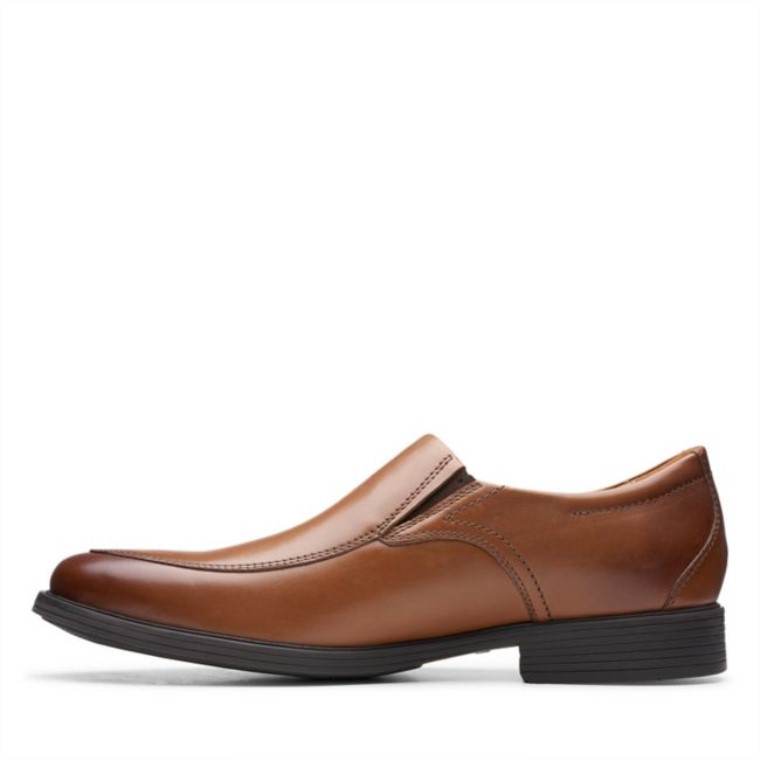 Cuero Marrón Oscuro Whiddon Step Cuero Marrón Oscuro Clarks
