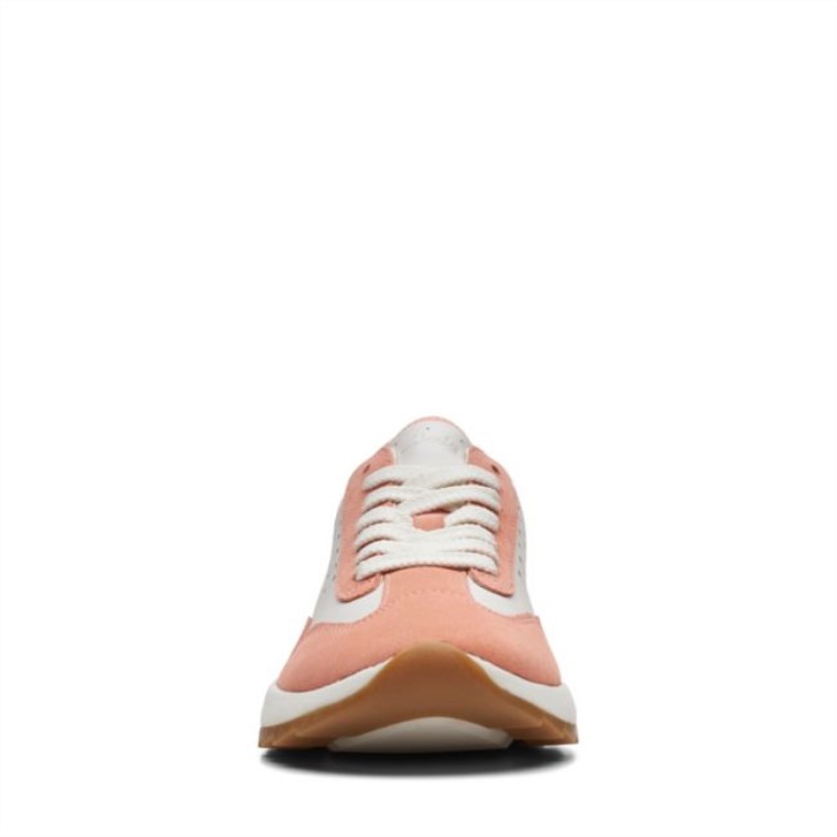 Dash Lite Encaje Coral/blanco Clarks Coral/blanco