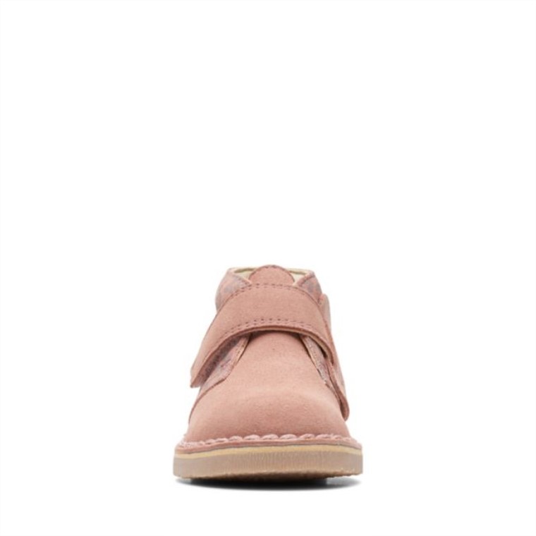 Desert Boot 2 Niño Combinación Rosa Claro Combinación Rosa Claro Clarks