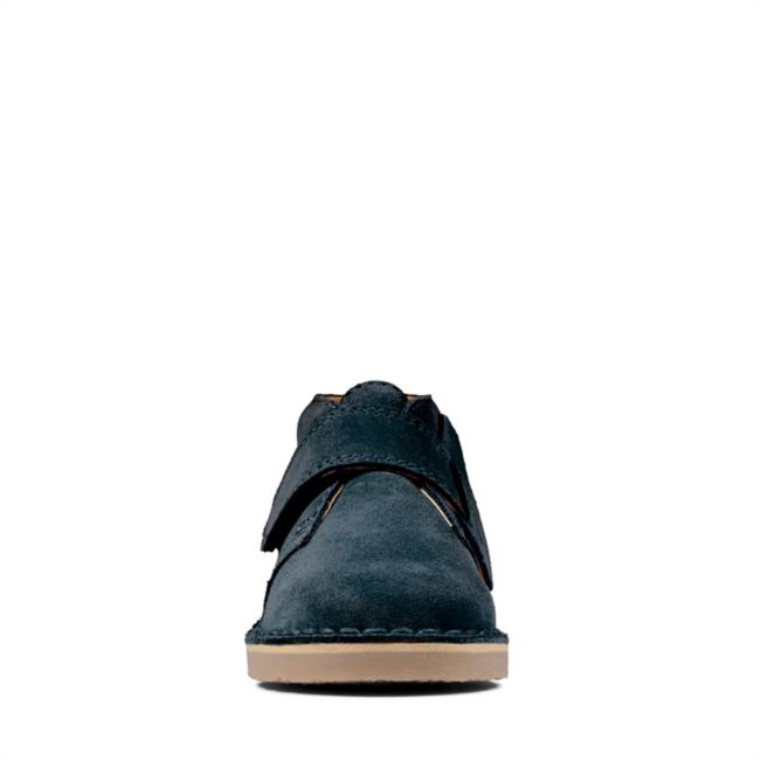 Desert Boot 2 Niño Azul Marino Ante Azul Marino Clarks