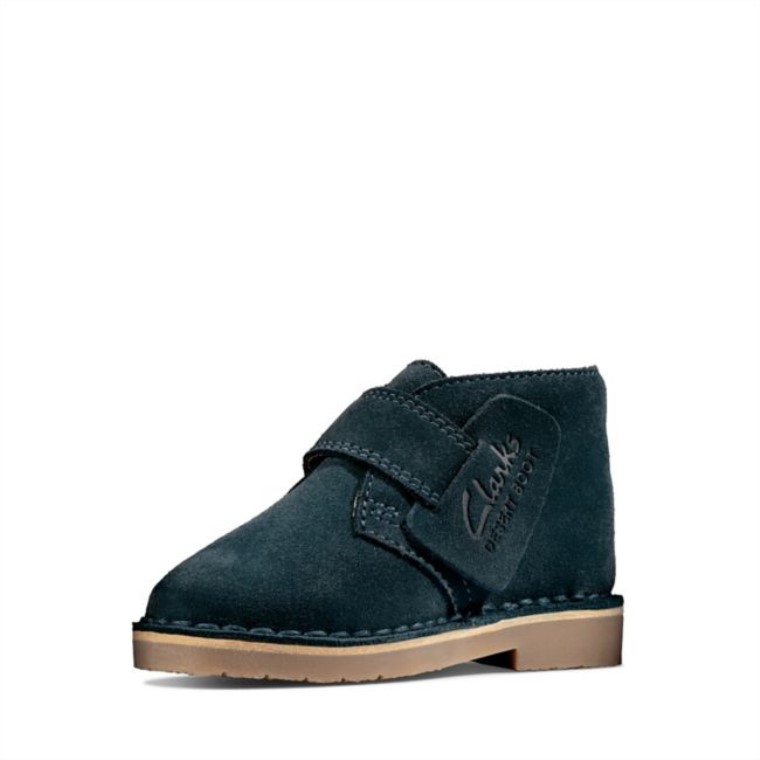 Desert Boot 2 Niño Azul Marino Ante Azul Marino Clarks