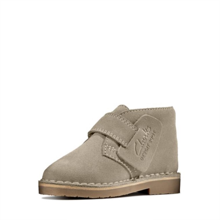 Bota Desert 2 Niño Sand Suede Clarks Sand Suede