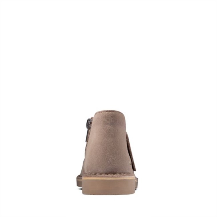 Bota Del Desierto 2 Niño Arena Gamuza Arena Gamuza Clarks