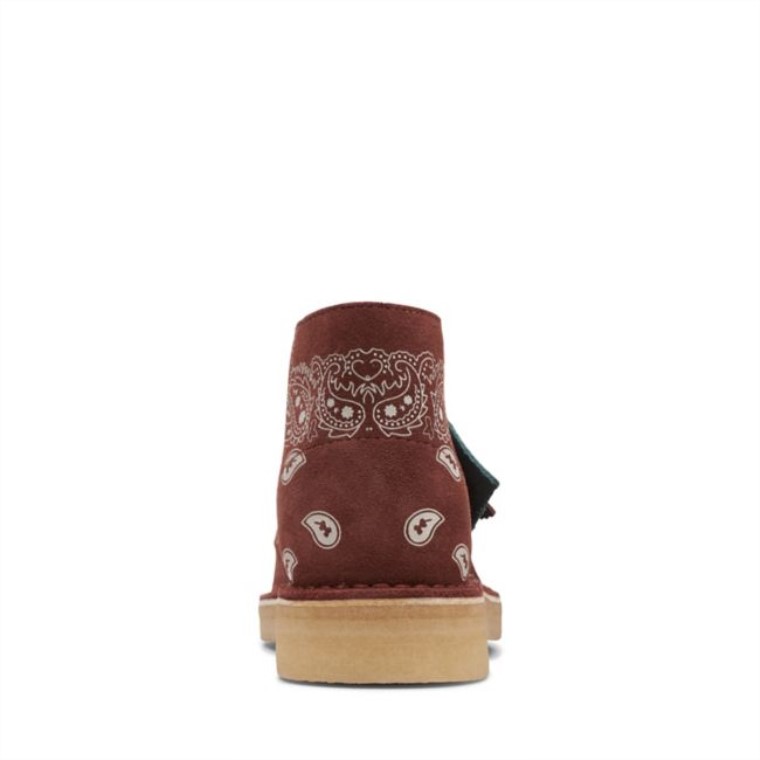 Bota Desierto Ladrillo Paisley Clarks Ladrillo Paisley