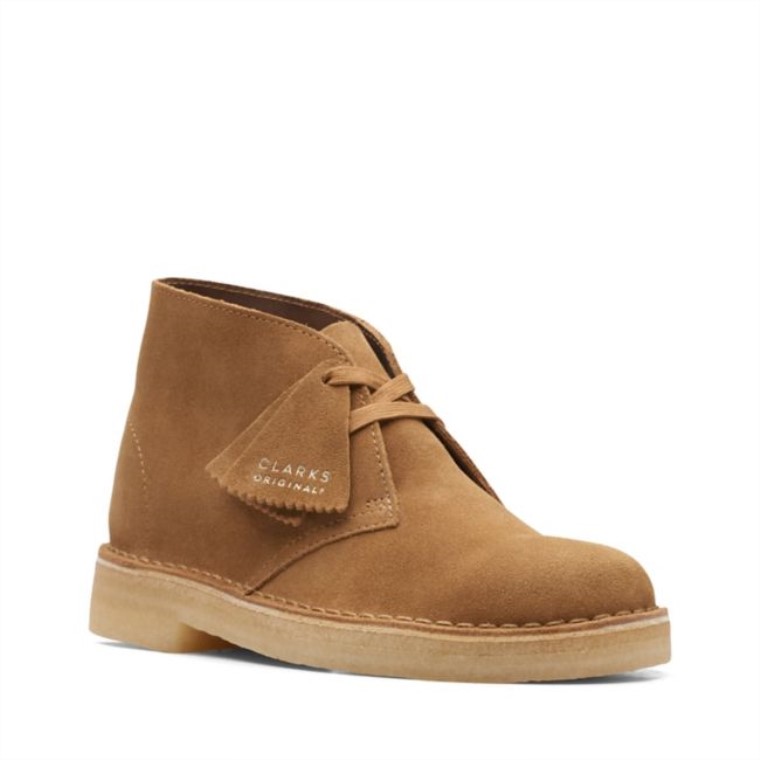 Bota Desierto Gamuza Arena Oscura Clarks Gamuza Arena Oscura