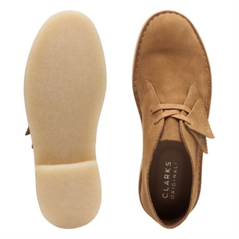 Bota Desierto Gamuza Arena Oscura Clarks Gamuza Arena Oscura