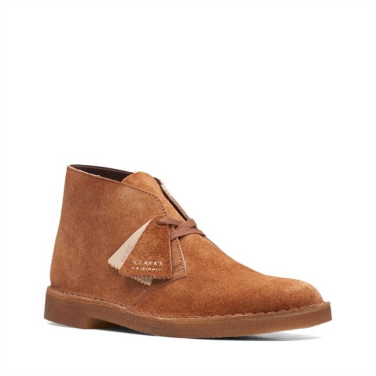 Botas Del Desierto Jengibre Peludo Sde Jengibre Peludo Sde Clarks