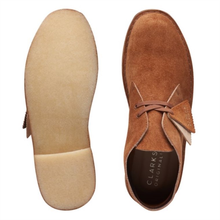 Botas Del Desierto Jengibre Peludo Sde Jengibre Peludo Sde Clarks