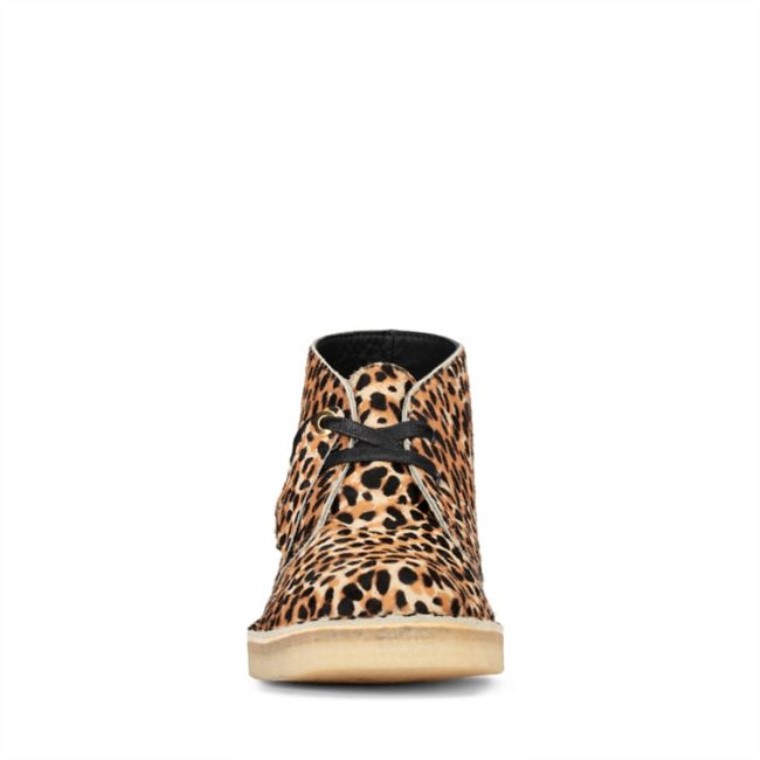 Bota Safari Con Estampado De Leopardo Po Ny Estampado De Leopardo Po Ny Clarks