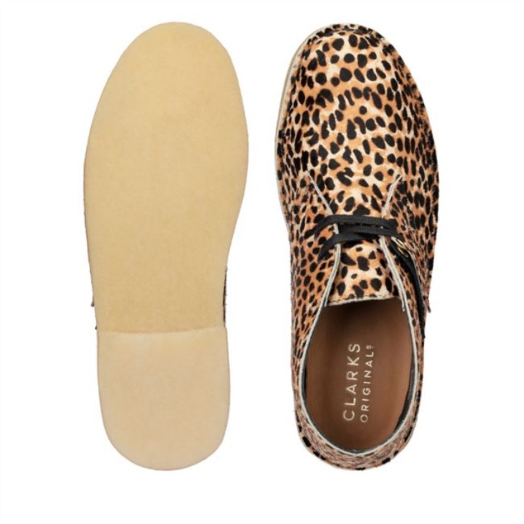 Bota Safari Con Estampado De Leopardo Po Ny Estampado De Leopardo Po Ny Clarks