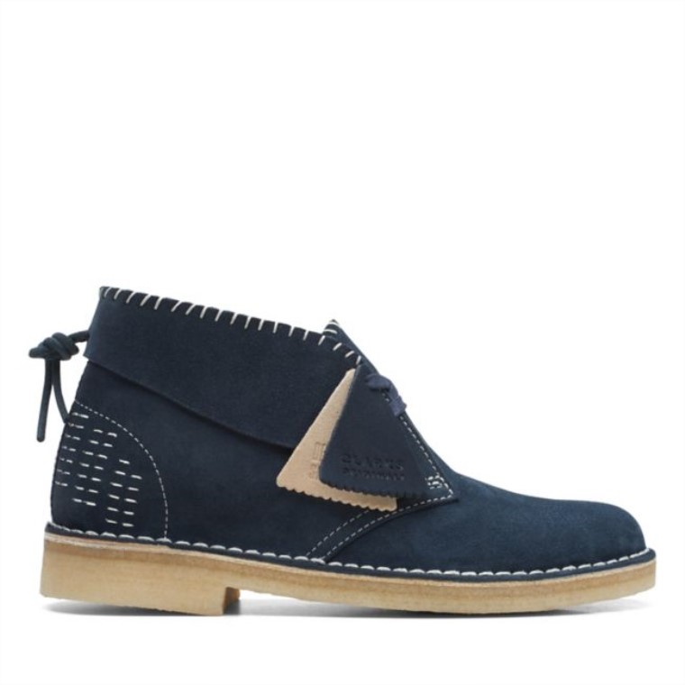 Bota Desierto Azul Marino Sashiko Azul Marino Sashiko Clarks