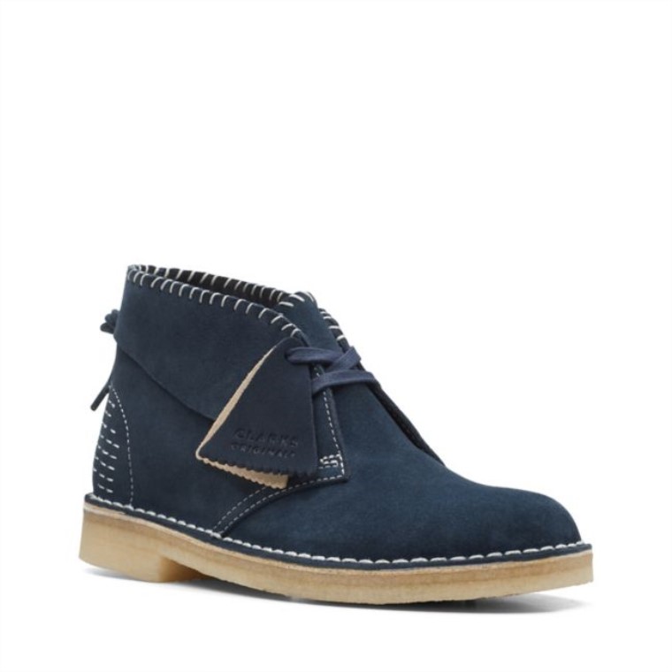 Bota Desierto Azul Marino Sashiko Azul Marino Sashiko Clarks