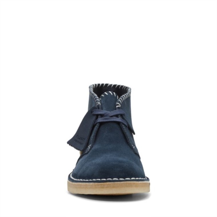 Bota Desierto Azul Marino Sashiko Azul Marino Sashiko Clarks