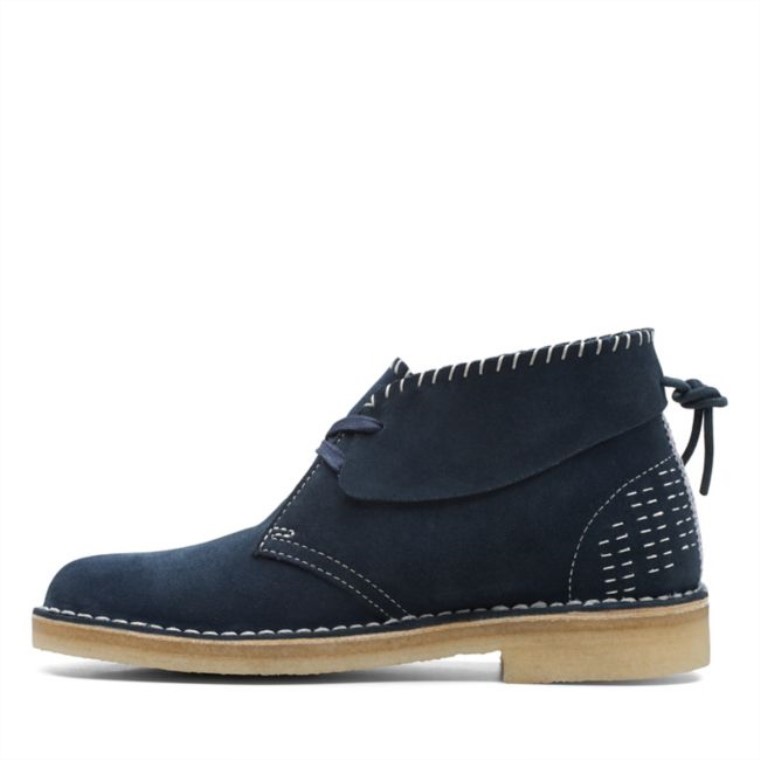 Bota Desierto Azul Marino Sashiko Azul Marino Sashiko Clarks