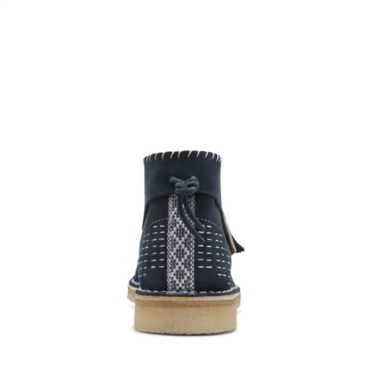 Bota Desierto Azul Marino Sashiko Azul Marino Sashiko Clarks