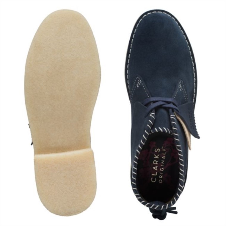Bota Desierto Azul Marino Sashiko Azul Marino Sashiko Clarks