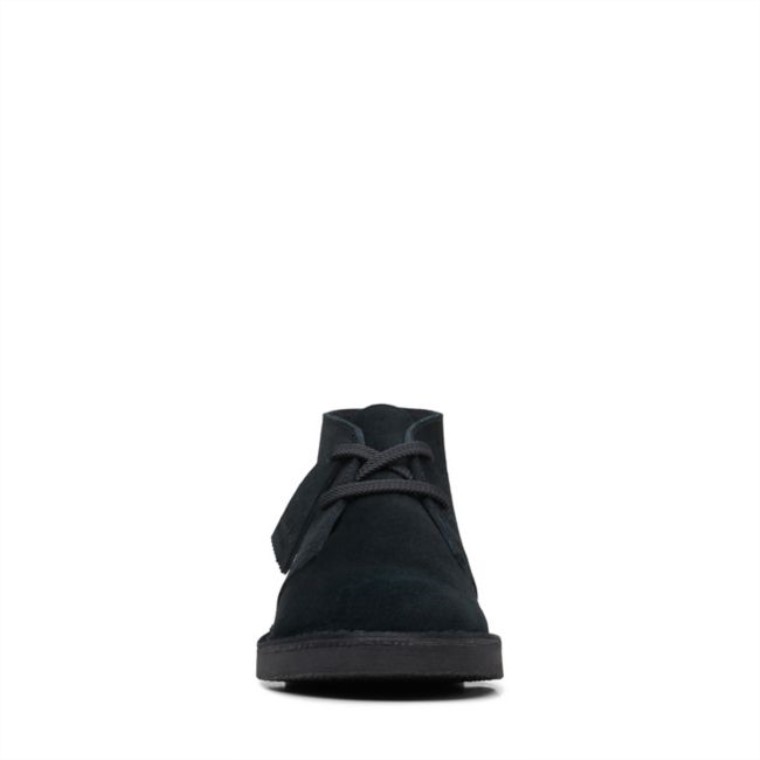 Bota Safari Old Black Suede Clarks Black Suede