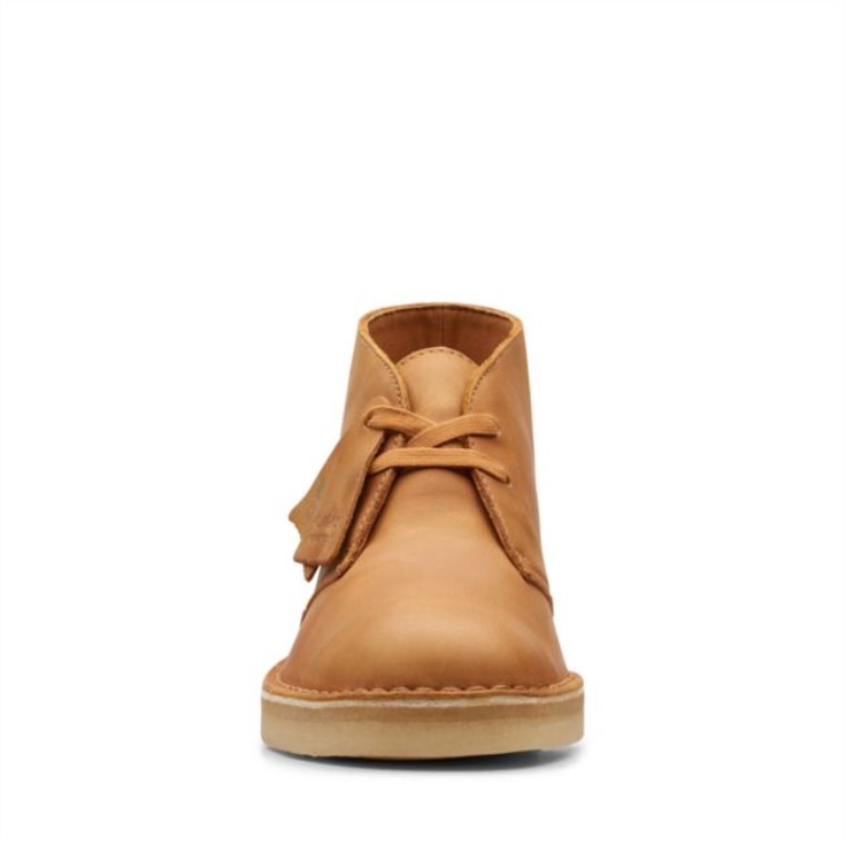 Bota Desierto Piel Color Canela Clarks Piel Color Canela
