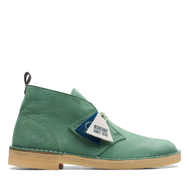 Desierto Bootvcy Nubuck Verde Clarks Nubuck Verde